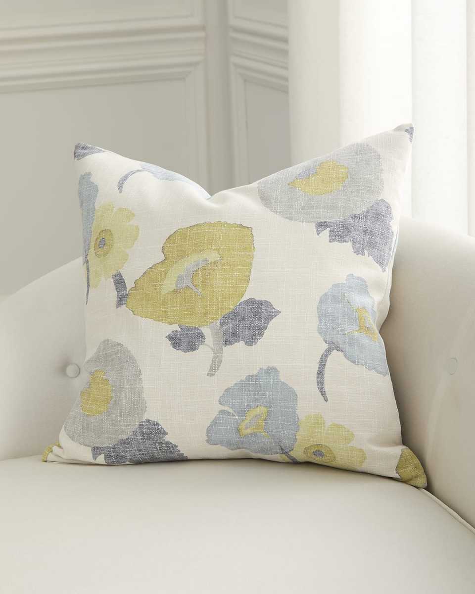 Poppy Decorative Pillow, 24" Square